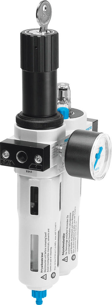 Festo Air Preparation Unit G1/2'' 0.5-12bar 2600l/min 40µm Midi - 194912