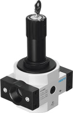 Festo Compressed Air Pressure Regulator G1/4'' 0.5-12bar 1500l/min Mini - 194612