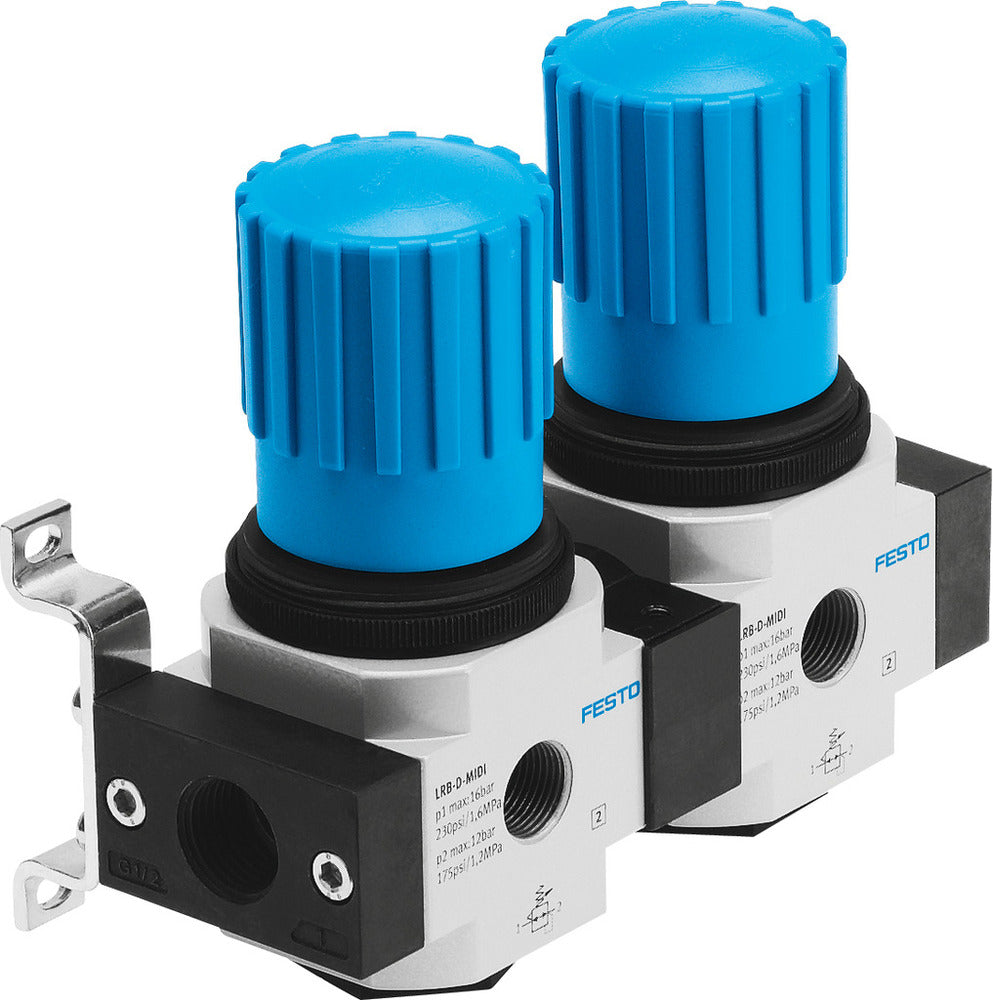 Festo Pressure Regulator Manifold G1/4'' 0.5-7bar 1800l/min Mini - 528952