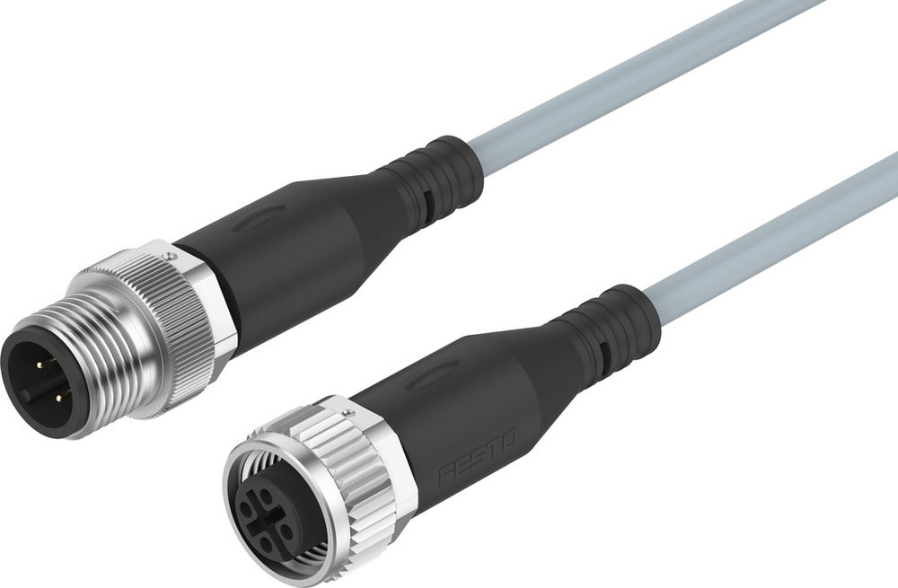 Festo Connecting Cable M12x1/M8x1 A-coded EN 61076-2-101 2.5m - 554033