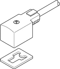 Festo Plug Socket With Cable Form B 2.5m - 30939