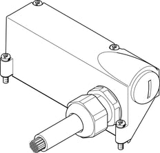 Festo Connecting Cable With Plug 2.5m IP67 IEC 60529 - 560413