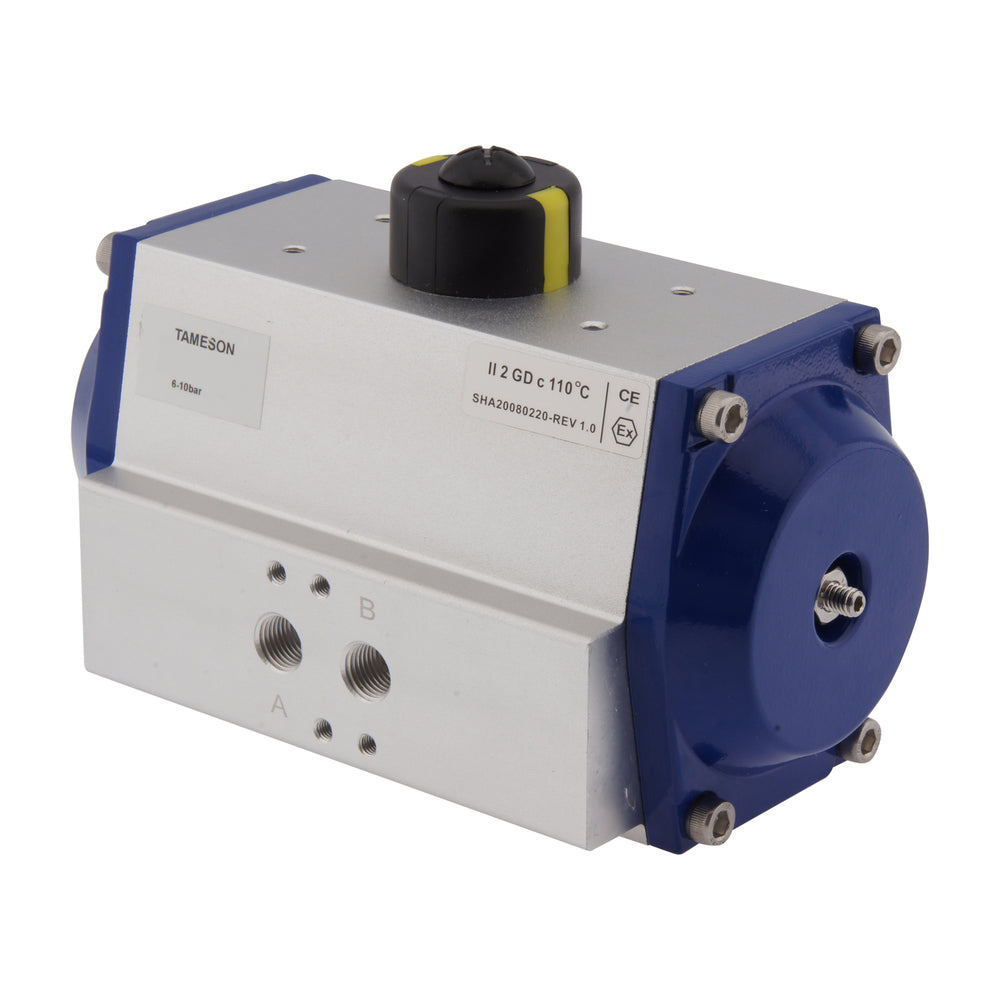 Pneumatic Actuator Double Acting 354Nm ISO 5211 F10 22 mm PAL 050