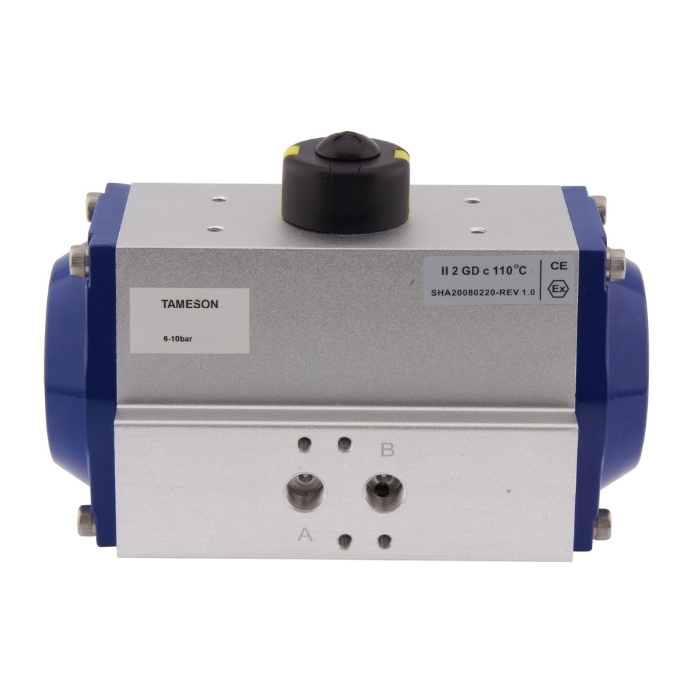 Pneumatic Actuator Double Acting 354Nm ISO 5211 F07 17 mm PAL 050