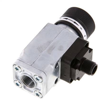 0.2 to 2bar SPDT Zinc Die-Cast Pressure Switch G1/4'' 250VAC 4-pin M12 Connector