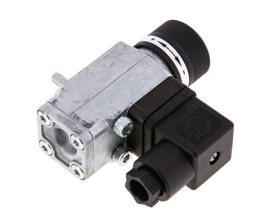 0.2 to 2bar SPDT Zinc Die-Cast Pressure Switch Flange 250VAC DIN-A Connector