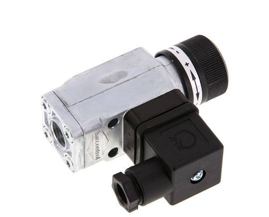 0.5 to 8bar SPDT Zinc Die-Cast Pressure Switch G1/4'' 250VAC DIN-A Connector