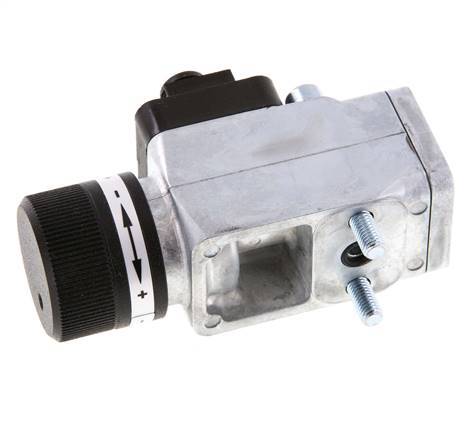 0.5 to 8bar SPDT Zinc Die-Cast Pressure Switch Flange 250VAC 4-pin M12 Connector