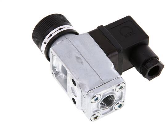 1 to 16bar SPDT Zinc Die-Cast Pressure Switch G1/4'' 250VAC DIN-A Connector