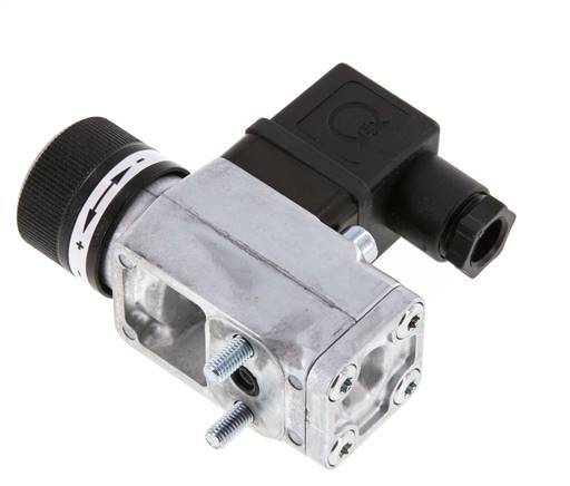 1 to 16bar SPDT Zinc Die-Cast Pressure Switch Flange 250VAC DIN-A Connector