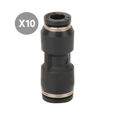 6x4mm Union Straight Push-in Fitting [10 pieces]
