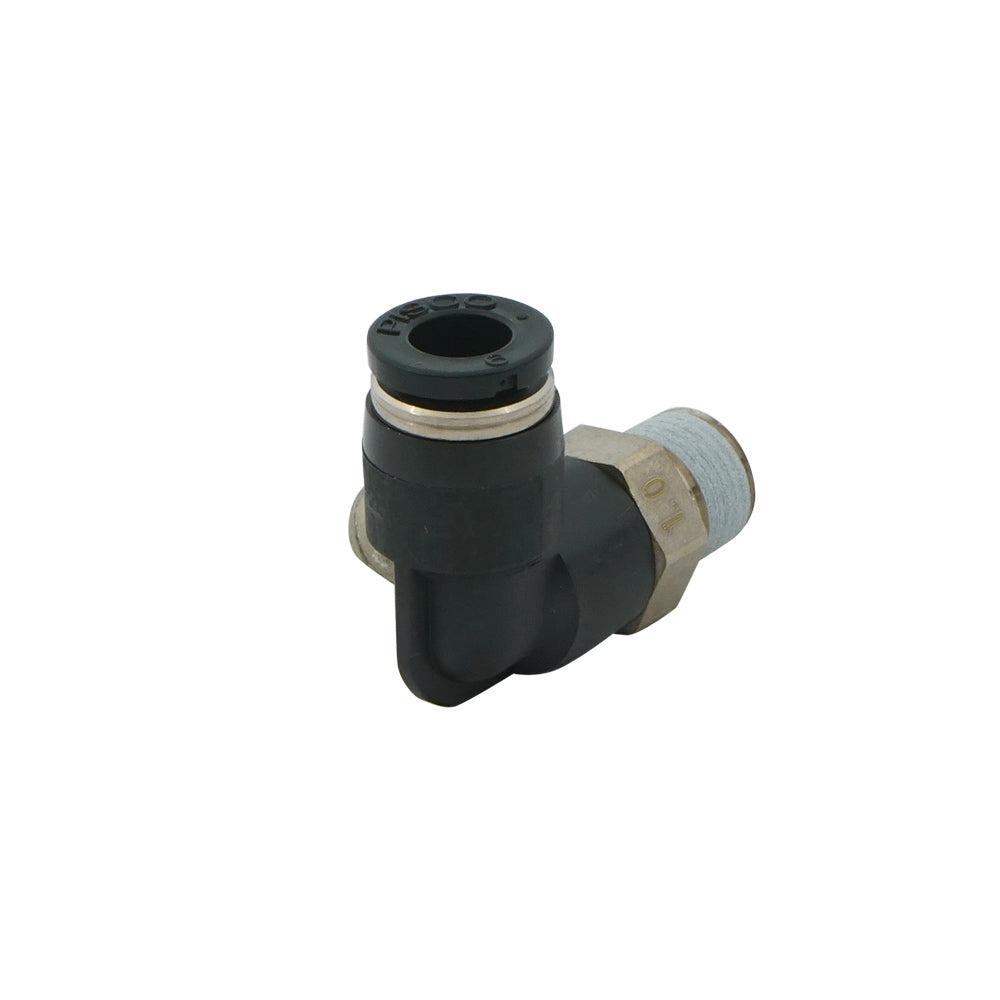 4mm - R1/8" 0.5mm Elbow Orifice Fitting