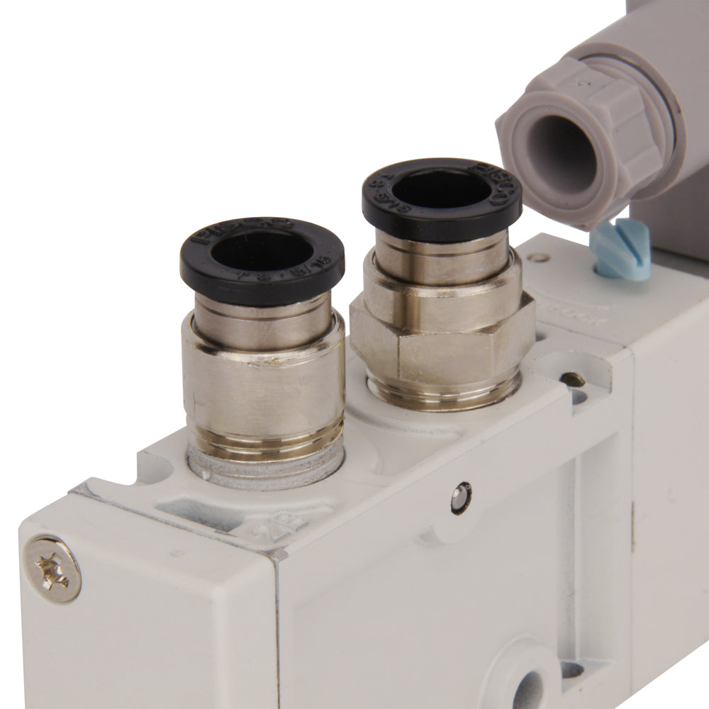 8mmxR1/8'' Inner Hex Straight Push Fitting [10 Pieces]