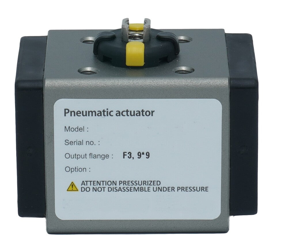 Pneumatic Actuator Rack & Pinion Double Acting 4.7Nm @ 6bar F03 - PR01D