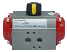 Pneumatic Actuator Rack & Pinion Spring Opening 421.7Nm @ 6bar F10/F12 Epoxy Coating - PR11B-C