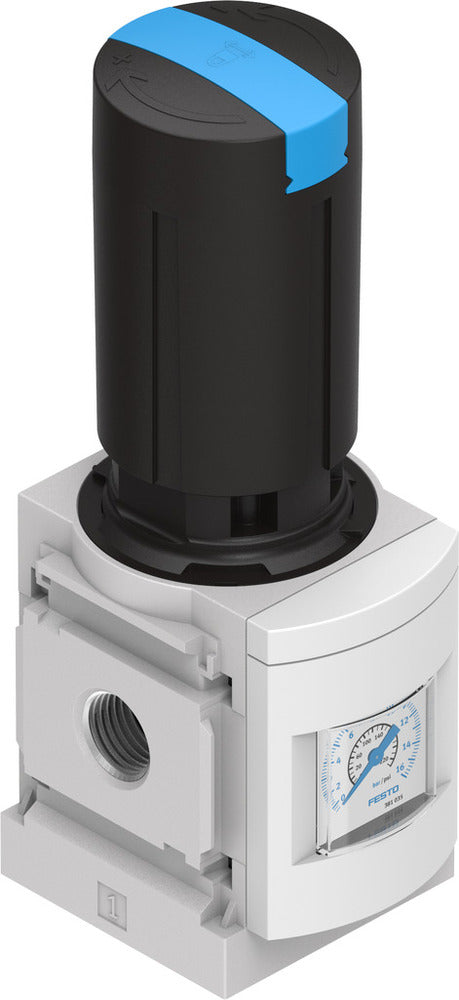 Festo Compressed Air Pressure Regulator G3/8'' 0.3-4bar 5500l/min - 530001