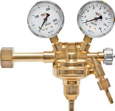 CO2 (carbon Dioxide) And Helium 200 bar Bottle Regulator With 0 to 10 bar Pressure Setting Range