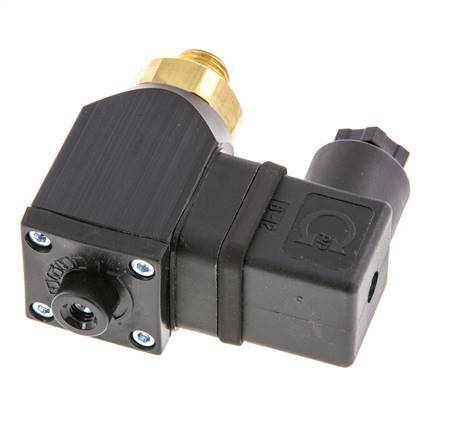 -0.98 to -0.2bar SPDT Aluminium Vacuum Switch G1/4'' 250VAC DIN-A Connector