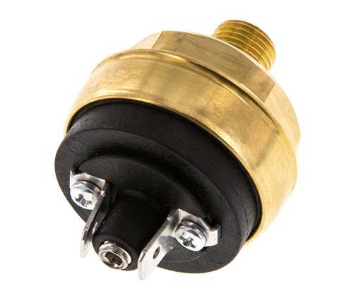 0.2 to 2bar NC Brass Pressure Switch M10 42VAC/DC Flat Connector