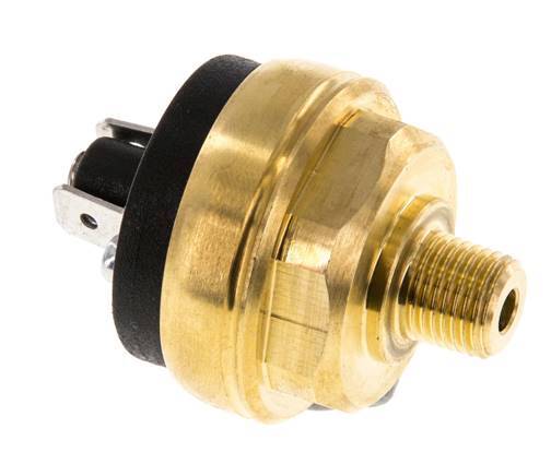 0.2 to 2bar NC Brass Pressure Switch M10 42VAC/DC Flat Connector