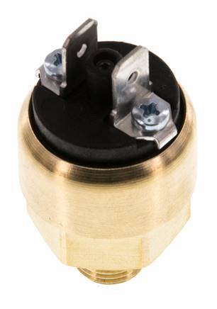 0.3 to 2bar NC Brass Pressure Switch G1/8'' 42VAC/DC Flat Connector