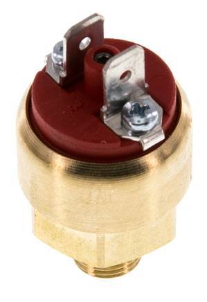 0.3 to 2bar NO Brass Pressure Switch G1/8'' 42VAC/DC Flat Connector