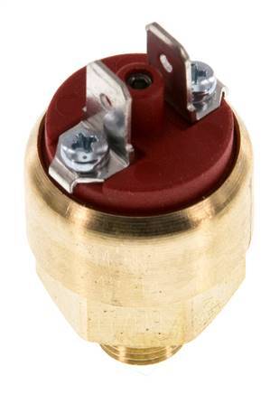 0.3 to 2bar NO Brass Pressure Switch G1/8'' 42VAC/DC Flat Connector