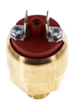 0.3 to 2bar NO Brass Pressure Switch G1/8'' 42VAC/DC Flat Connector