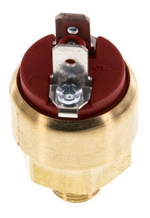 0.3 to 2bar NO Brass Pressure Switch G1/8'' 42VAC/DC Flat Connector