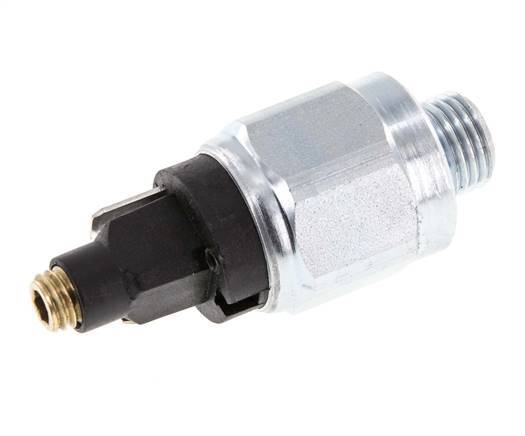 0.5 to 2bar NC Steel Pressure Switch G1/4'' 42VAC Flat Connector
