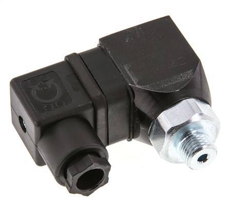 1 to 10bar SPDT Steel Pressure Switch G1/4'' 250VAC DIN-A Connector