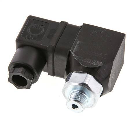 1 to 10bar SPDT Steel Pressure Switch G1/4'' 250VAC DIN-A Connector