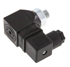 10 to 70bar SPDT Steel Pressure Switch G1/4'' 250VAC DIN-A Connector