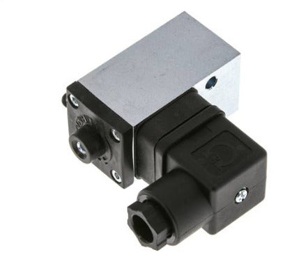 50 to 200bar SPDT Steel Pressure Switch Flange and g1/4'' 250VAC DIN-A Connector