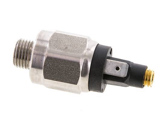 1 to 10bar NO Stainless Steel Pressure Switch G1/4'' 42VAC Flat Connector