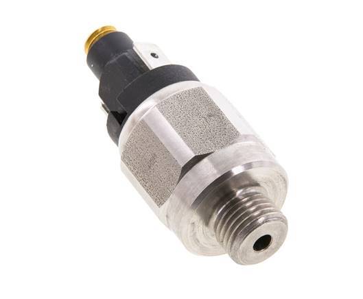 1 to 10bar NO Stainless Steel Pressure Switch G1/4'' 42VAC Flat Connector