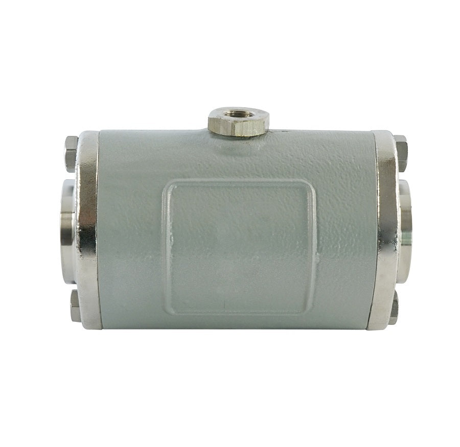4 inch Aluminum Pneumatic Pinch Valve With Rubber Sleeve - Abrasion Resistant
