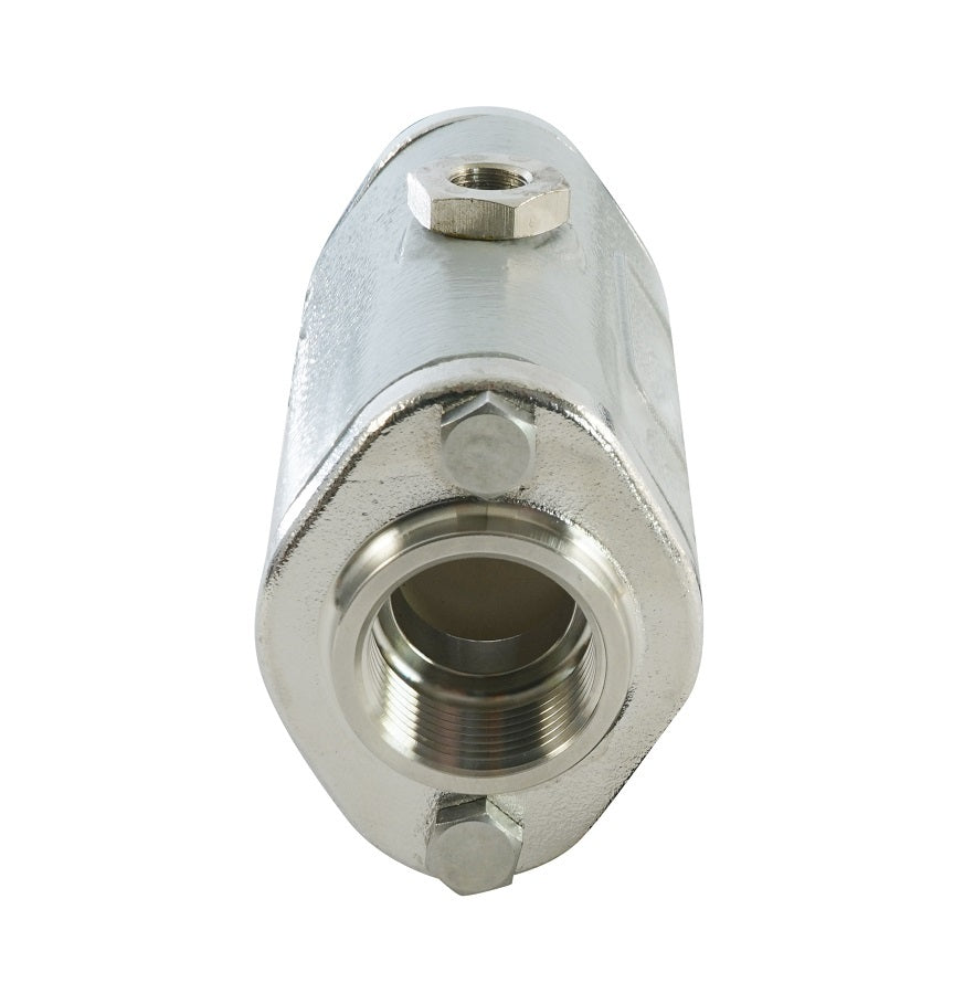 4 inch Aluminum Pneumatic Pinch Valve With Rubber Sleeve - Abrasion Resistant