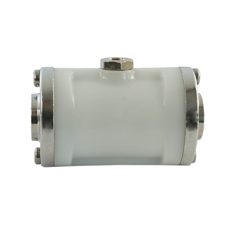 1 1/4 inch POM Pneumatic Pinch Valve With Rubber Sleeve - Food Safe