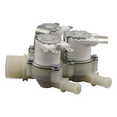 Solenoid Valve RPE triple 3/4''x10mm nylon NBR 180° 0.2-10bar 24V AC