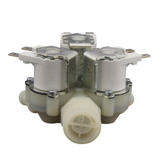 Solenoid Valve RPE triple 3/4''x10mm nylon NBR 180° 0.2-10bar 24V DC