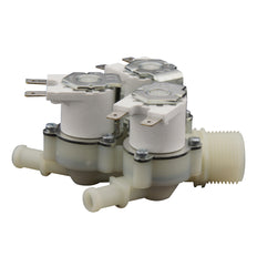 Solenoid Valve RPE triple 3/4''x10mm nylon NBR 180° 0.2-10bar 230VAC