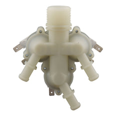 Solenoid Valve RPE triple 3/4''x10mm nylon NBR 180° 0.2-10bar 230VAC