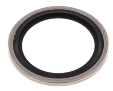 G 1" Stainless Steel/FKM Hydraulic Bonded Seal 33.9x42.8x2.5 mm