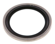 G 1" Stainless Steel/FKM Hydraulic Bonded Seal 33.9x42.8x2.5 mm