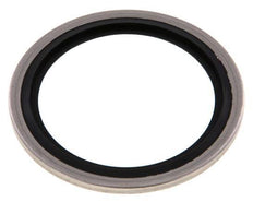 G 1-1/4" Stainless Steel/FKM Hydraulic Bonded Seal 42.9x52.4x2.5 mm
