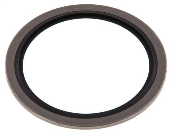 G 2" Stainless Steel/FKM Hydraulic Bonded Seal 60.6x73x2.5 mm