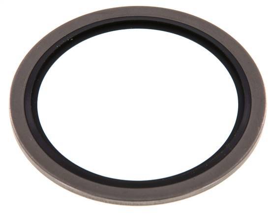 G 2" Stainless Steel/FKM Hydraulic Bonded Seal 60.6x73x2.5 mm