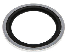G 1" Steel/FKM Hydraulic Bonded Seal 33.9x42.8x2.5 mm