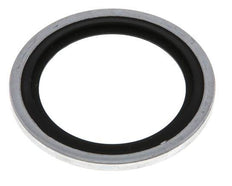 G 1" Steel/FKM Hydraulic Bonded Seal 33.9x42.8x2.5 mm